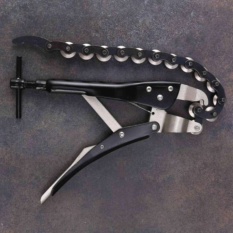Universal Car Exhaust Pipe Cutter Plier Chain Lock-grip Wrench Tool