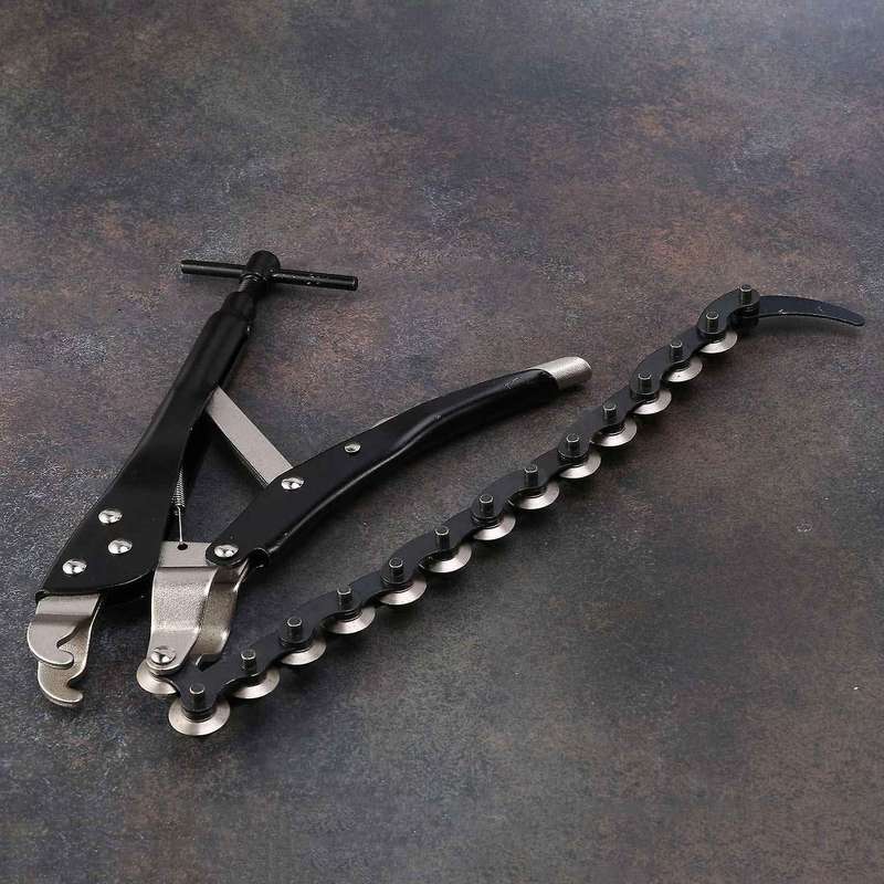 Universal Car Exhaust Pipe Cutter Plier Chain Lock-grip Wrench Tool