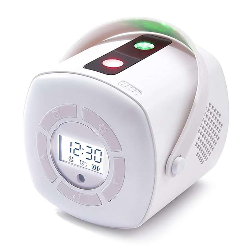 Lasering Star Projector Lights, with Remote Control Alarm Clock