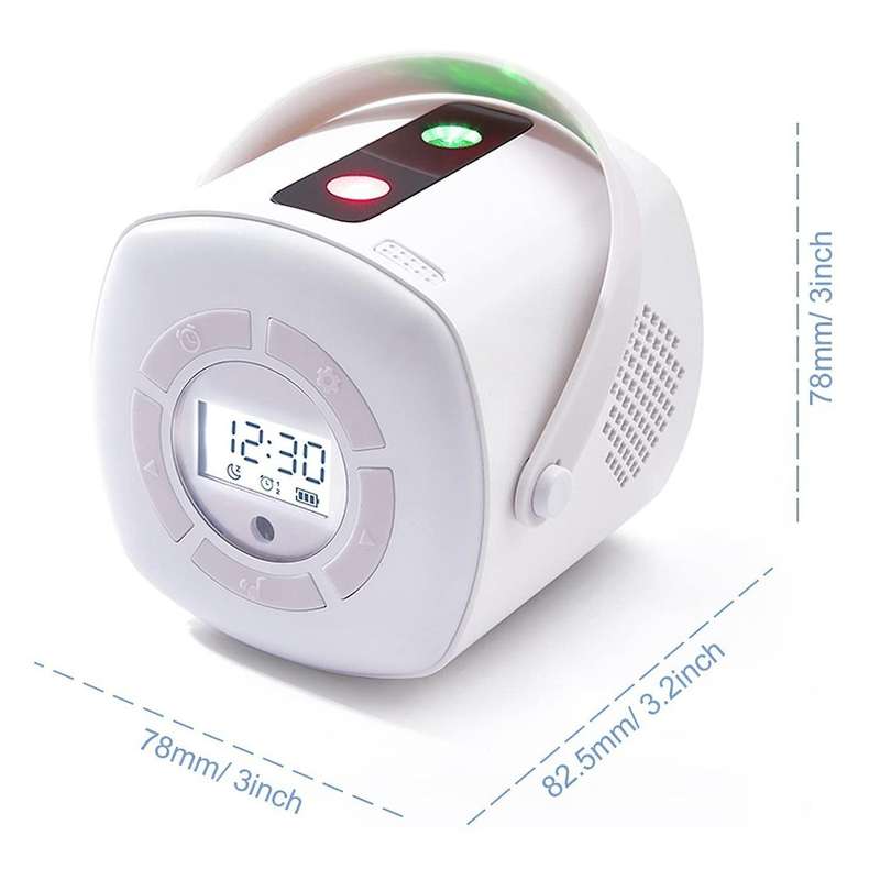 Lasering Star Projector Lights, with Remote Control Alarm Clock