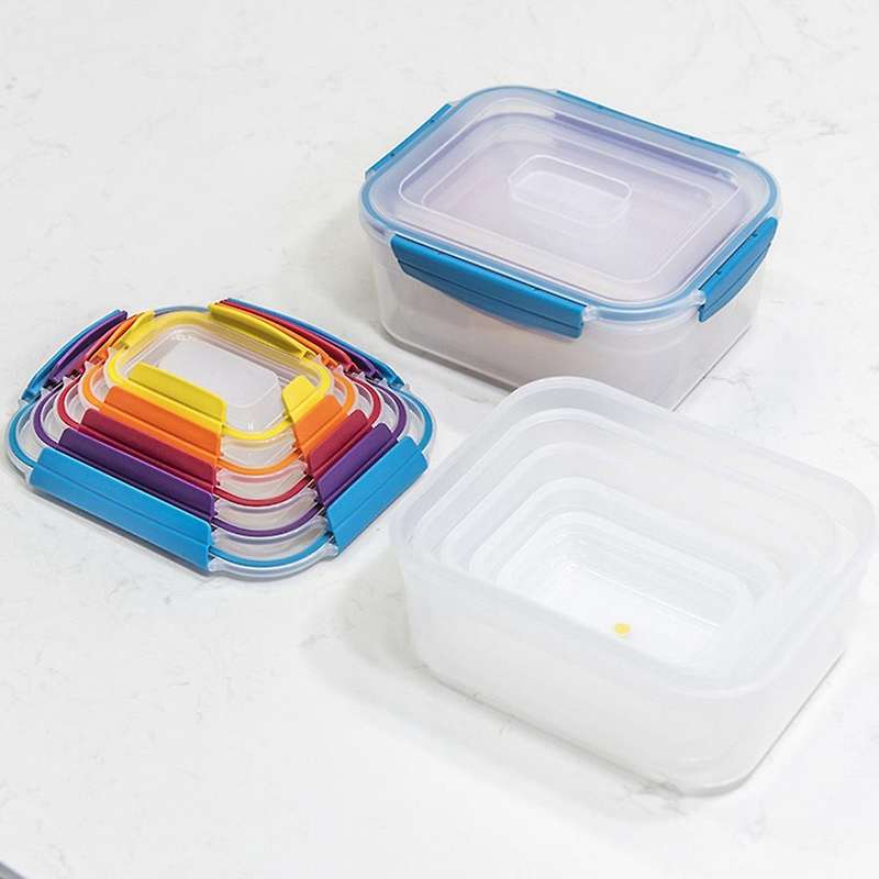 5pcs Refrigerator Seal Storage Box Organizer Box Items Food Storage