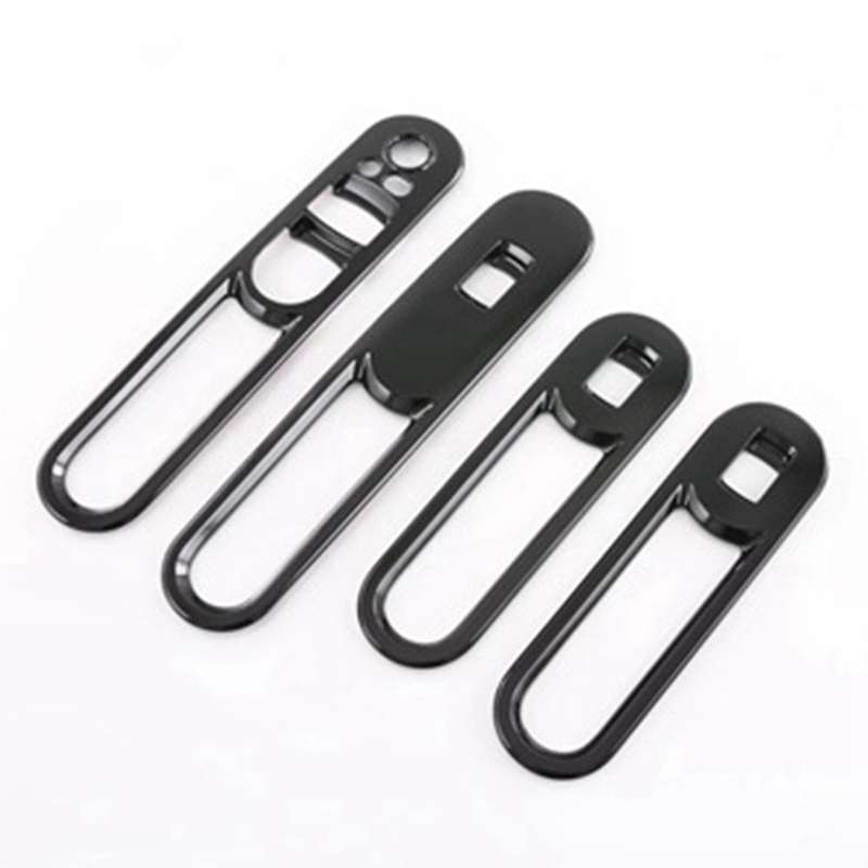 Car Glossy Black Window Glass Lift Button Switch Cover Trim Door