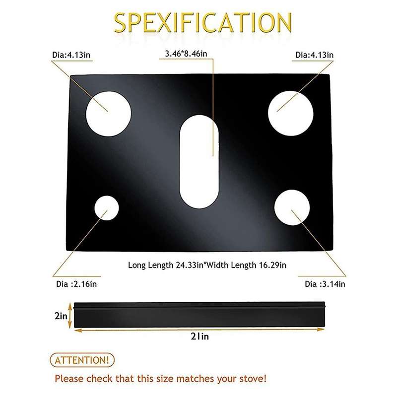 Stove Protectors Covers 0.4mm Thick,stove Top Covers