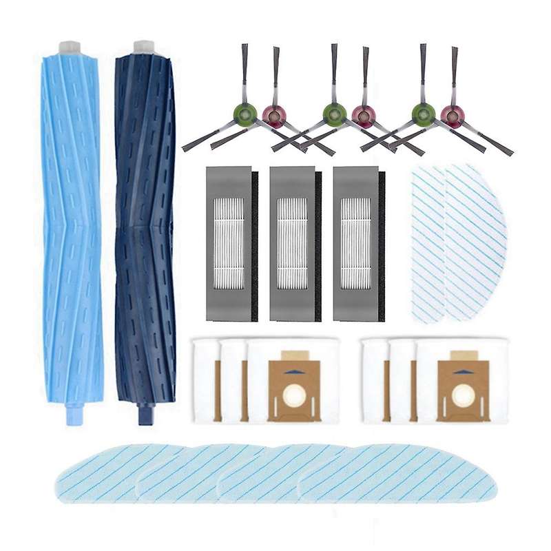 For Ecovacs Deebot Ozmo T9 Aivi Main/side Brush Dust Bag Hepa Filter