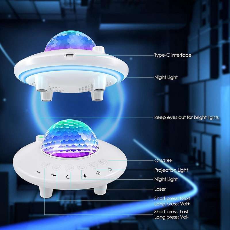 Galaxy Projector, Night Light Star Projector Bedroom Kids,galaxy