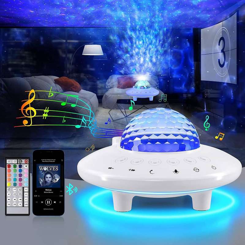 Galaxy Projector, Night Light Star Projector Bedroom Kids,galaxy
