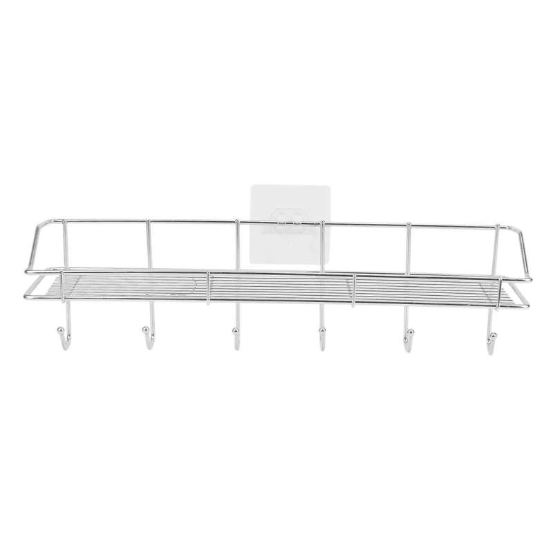 Shower Caddy Basket Shelf with Soap Holder 4-pack, Aluminum Shelves