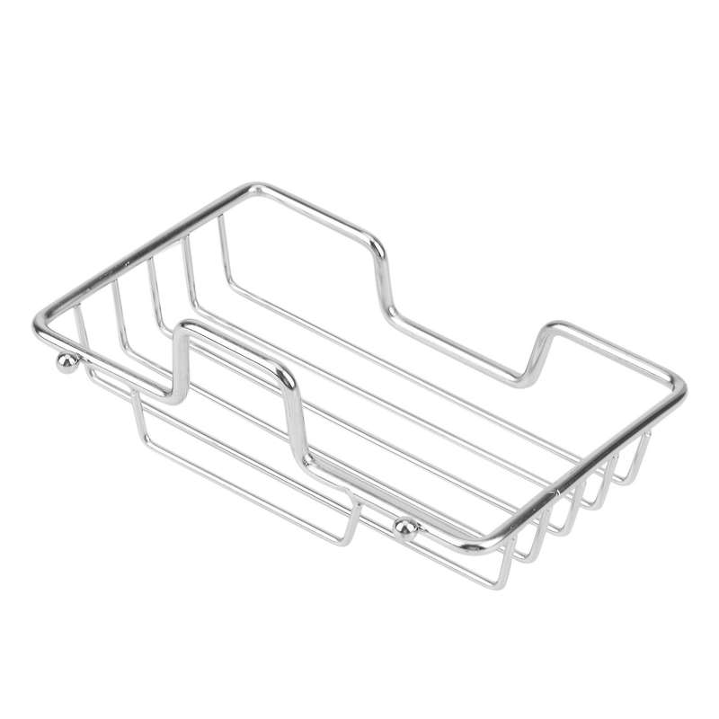 Shower Caddy Basket Shelf with Soap Holder 4-pack, Aluminum Shelves