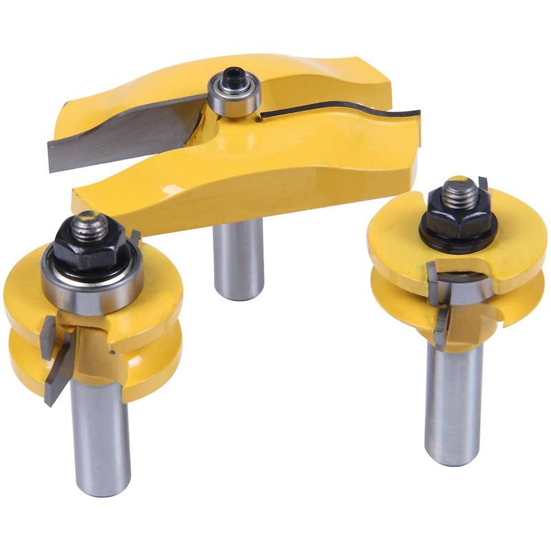 3 Pcs Router Bit Set,with Panel Raiser 1/2-inch Shank (1/2,yxd-4223a)