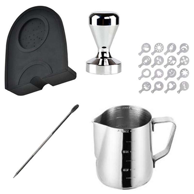1 Set Of Espresso 51mm Coffee Tamper Mat Silicone Rubber Tamper