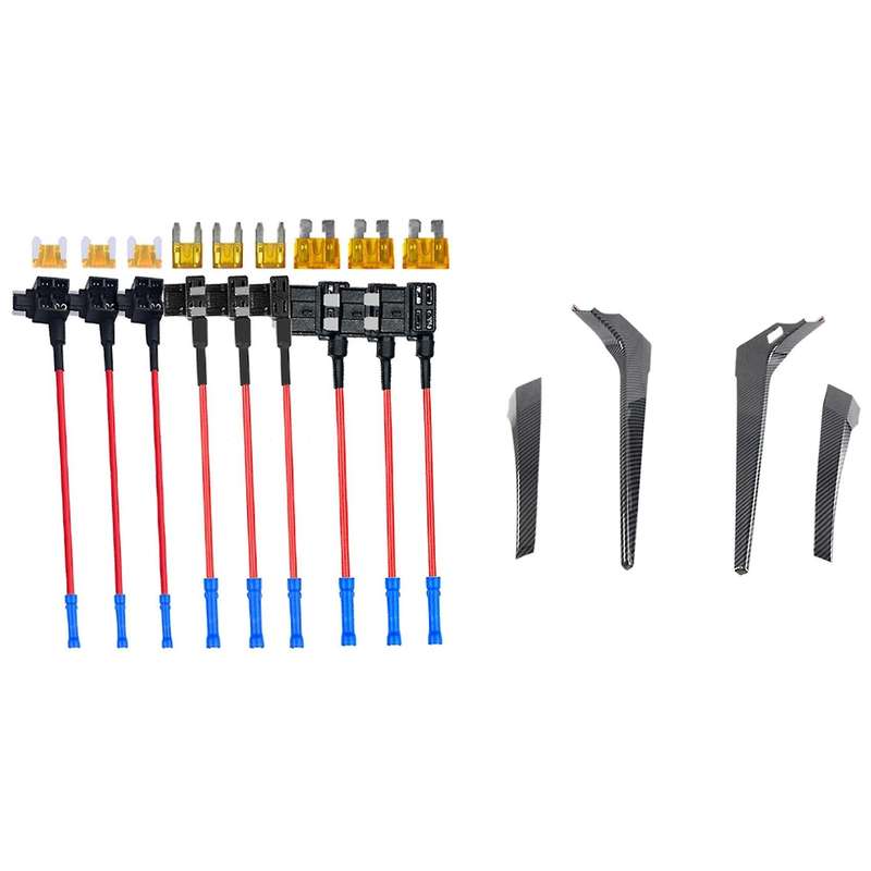 3 Types Add-a-circuit Adapter & Fuse Kit -tap Fuse Holder with Fuse