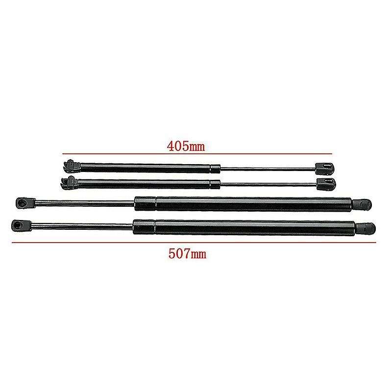 4pcs Rear Window+tailgate Gas Support Lift for Nissan R51 2005-2012