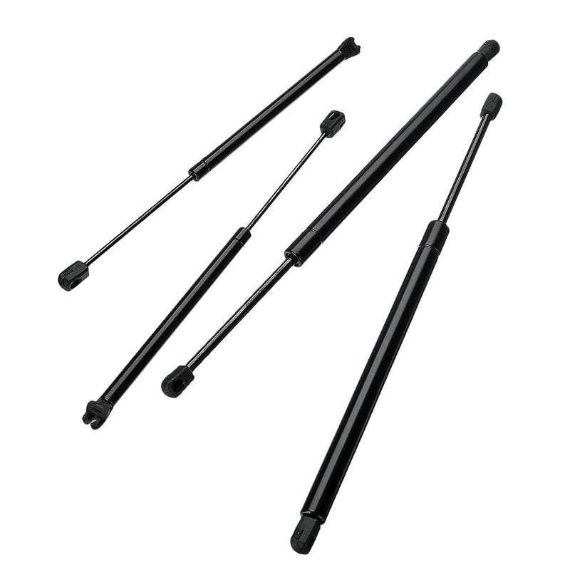 4pcs Rear Window+tailgate Gas Support Lift for Nissan R51 2005-2012