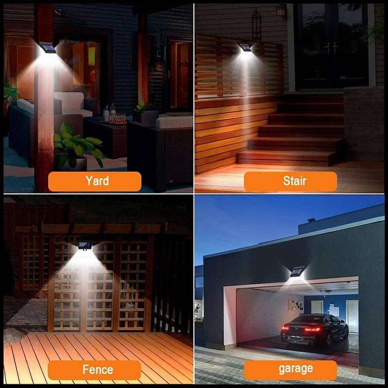 Solar Motion Sensor Lights Outdoor, 40 Led, for Outdoor Garden Patio