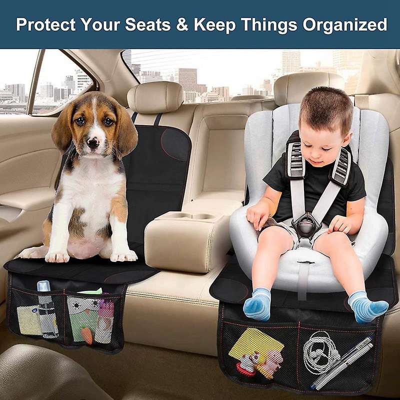 2pcs Kids Seats Protector with Padding Backing, for Baby Kids and Pet