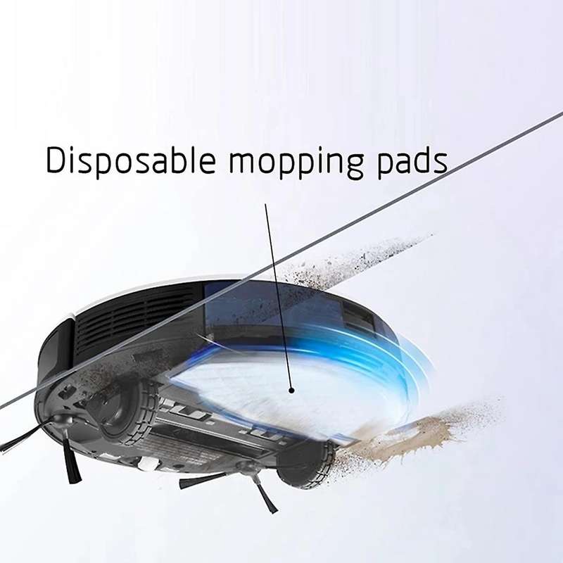 140pcs Disposable Mop Pads for Ecovacs Mop Cloths Mopping Pads Parts