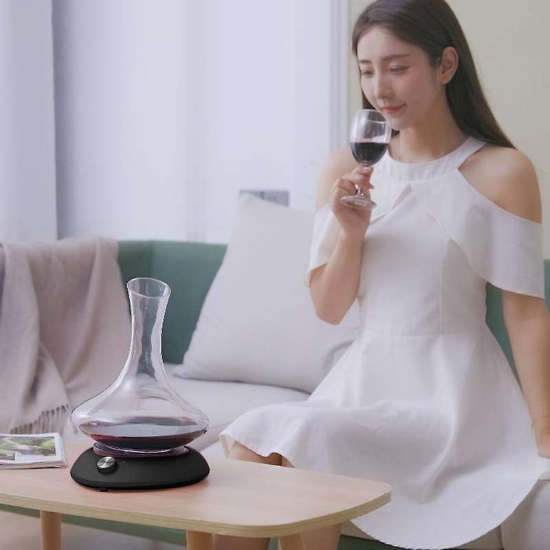 Electric Wine Decanter for Bar Party Kitchen Black