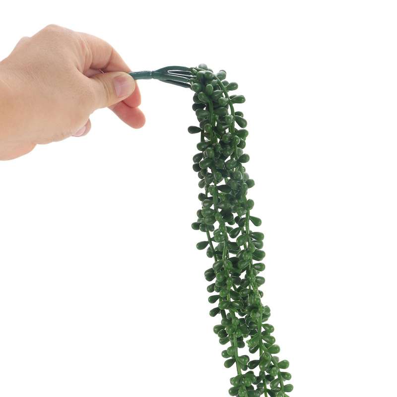 5pcs Artificial Hanging Plants Bulk 2.4ft for Decor(unpotted)