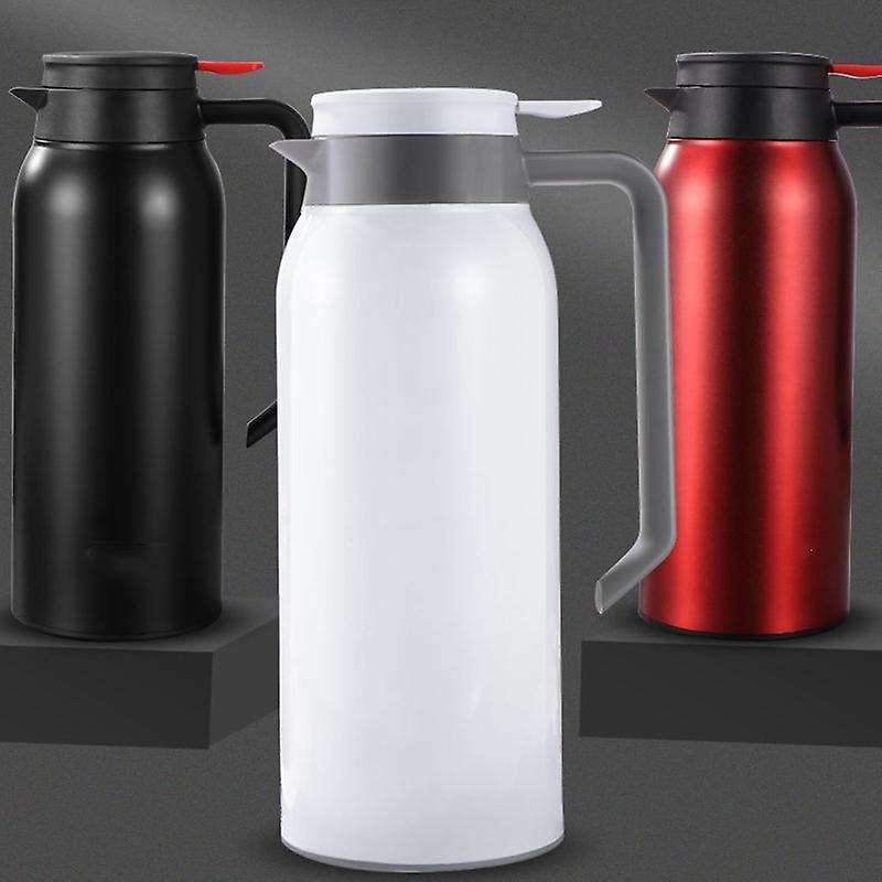 Stainless Steel Vacuum Flask Thermal Jug 1.5l Black
