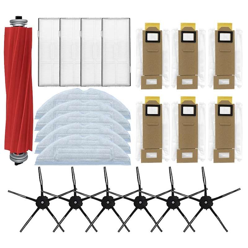 Roll Side Brush Mop Cloth Filter Fust Bag for Xiaomi Roborock S7 T7s