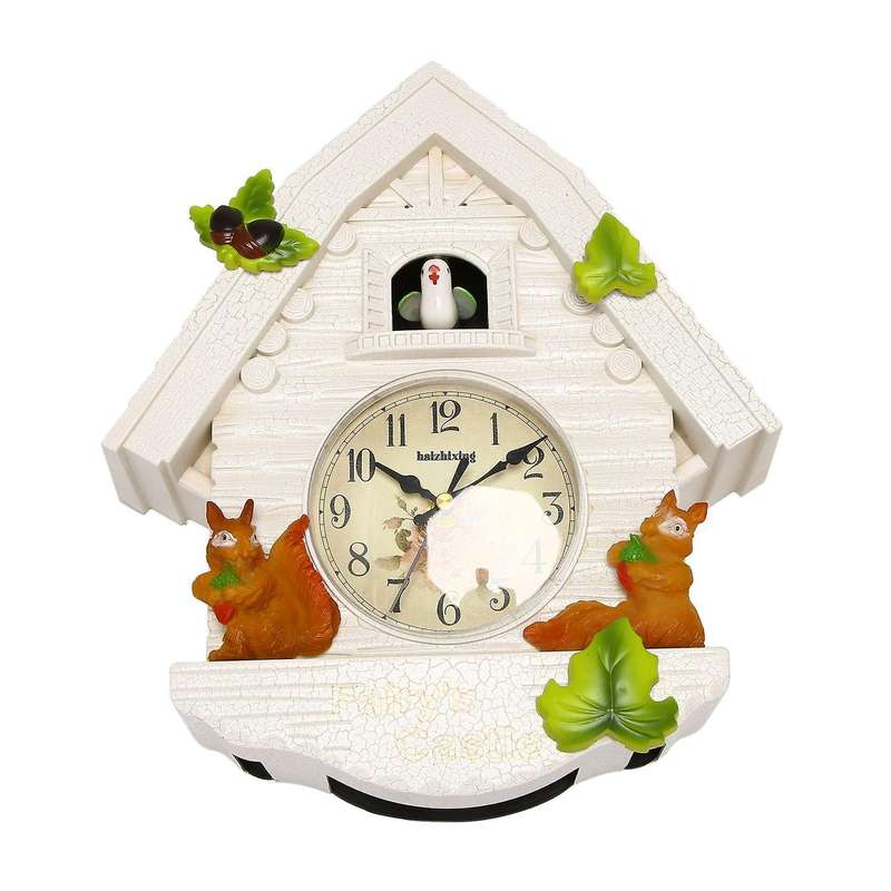 Cute Bird Wall Clock Cuckoo Alarm Clock Cuckoo Clock B