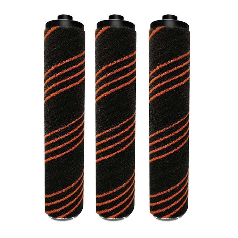3pcs Main Roller Brush Floor Brush for Xiaomi Roidmi X20 Nex Storm