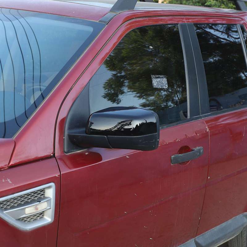 Car Side Wing Mirror Cover Trim for Land Rover Freelander 2 2007-2012