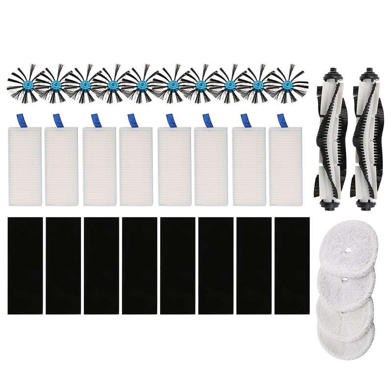 Replacement Part Kit Microfiber Mop Hepa Filter and Brush Kit
