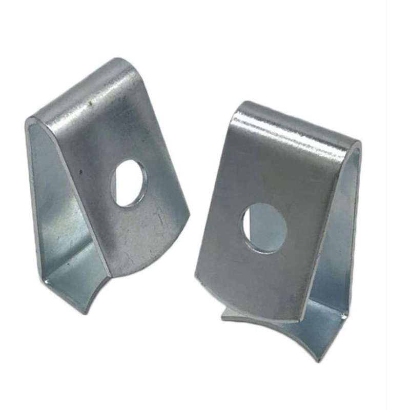 Flower Pot Clips-24 Pack Durable Plant Pot Latch Hangers (silver)