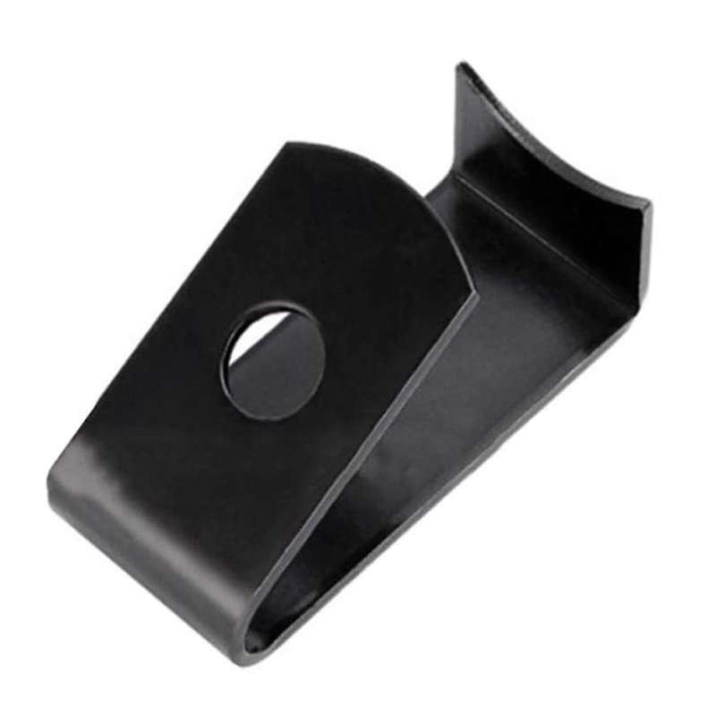 Flower Pot Clips-24 Pack Durable Plant Pot Latch Hangers (black)