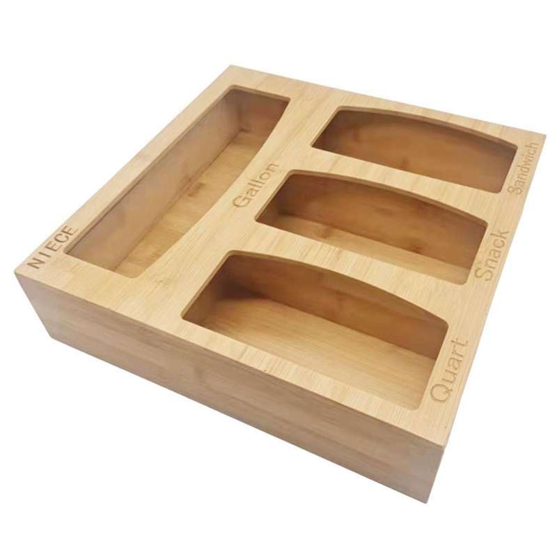For Kitchen Drawer Separating Documents Plastic Bag Storage Box