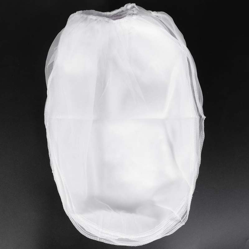 40 Pack Strainer Bag, 5 Gallon Paint Strainer with Elastic Top White