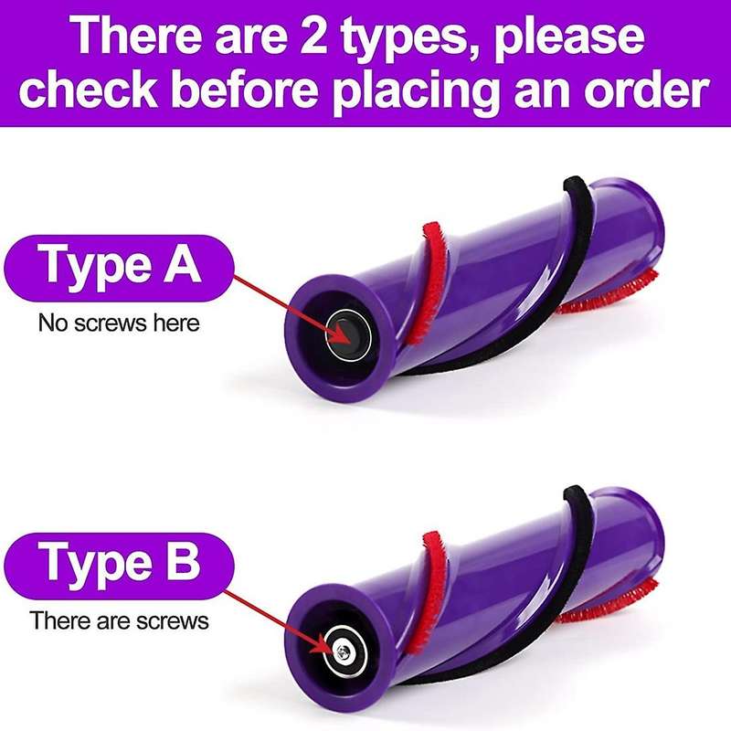 1set Roller Brush Roll Bar Replacement for Dyson V10 Cordless Cleaner