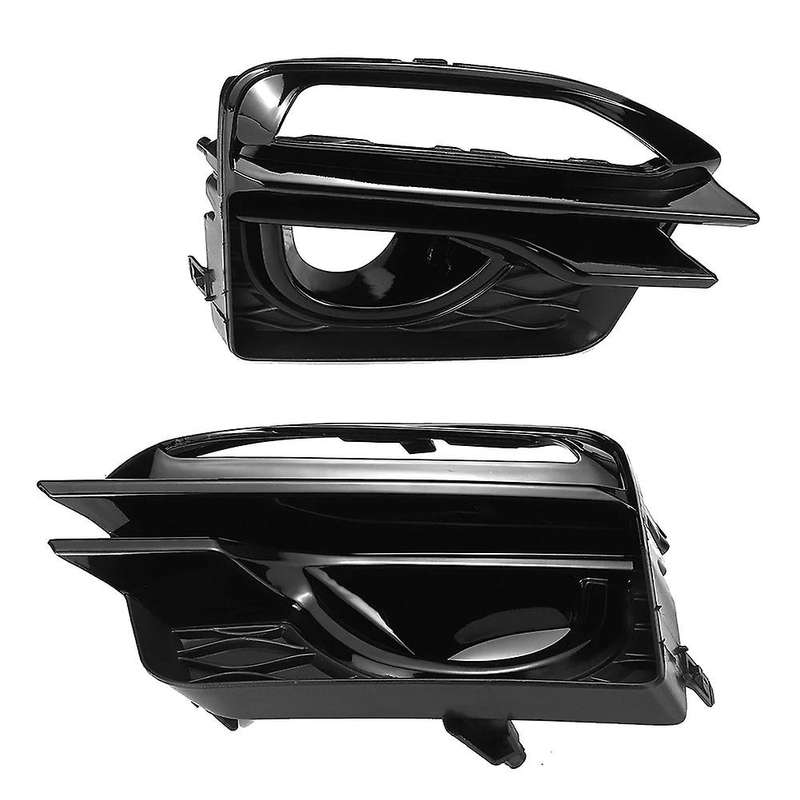 Left & Right Front Bumper Fog Light Frame for Infiniti Q50 2014-2017