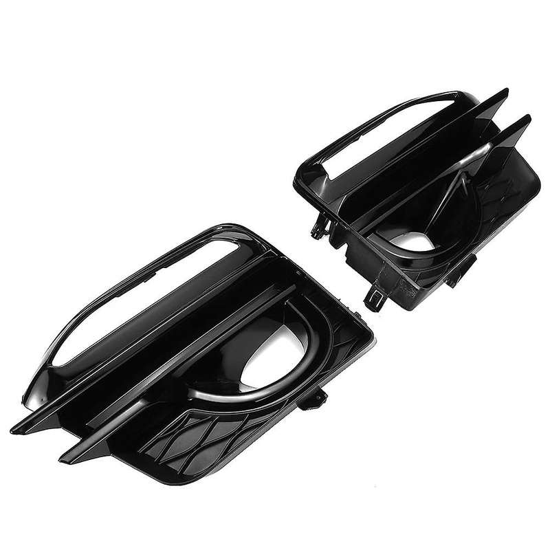 Left & Right Front Bumper Fog Light Frame for Infiniti Q50 2014-2017