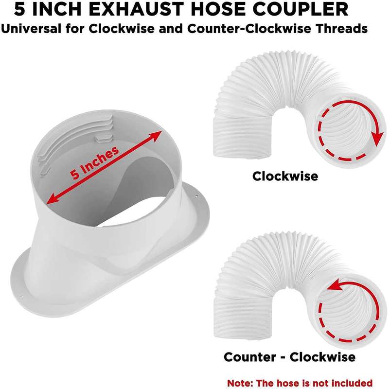 Portable Air Conditioner Window Vent Kit, Window Slide Kit Plate