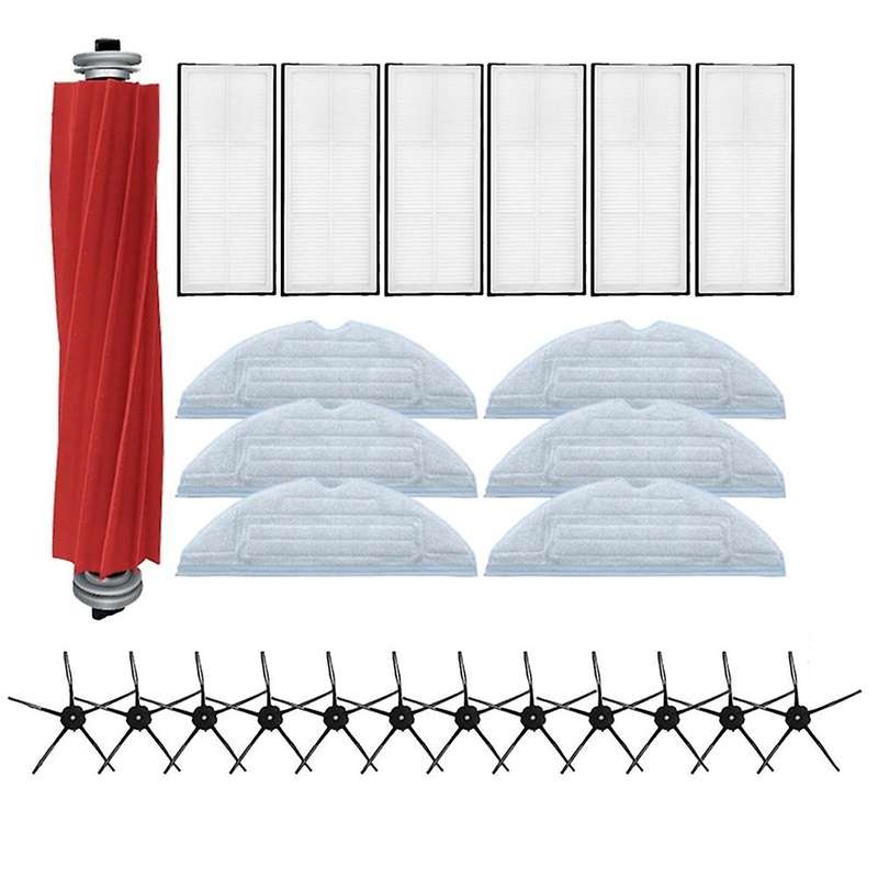For Mi Roborock S7 Mop Cloth Hepa Filter Side Brush Detachable 25