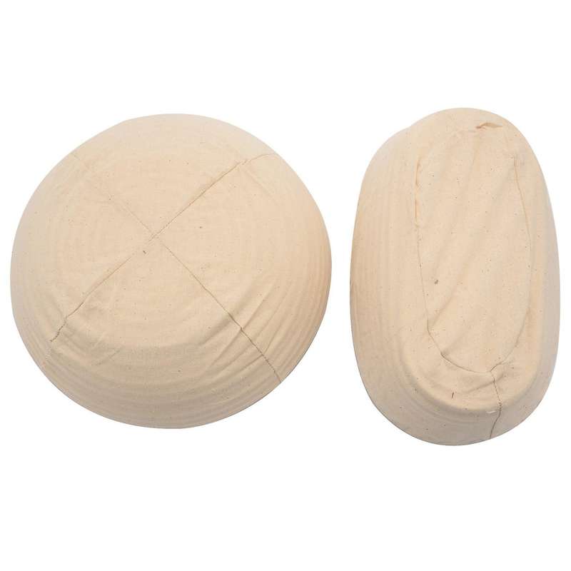6-piece Preserved Bread Basket 22.86cm Round+25.40x15.24cm Baking Kit