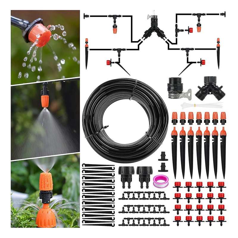Garden Irrigation System Kit,adjustable for Garden ,patio Plants