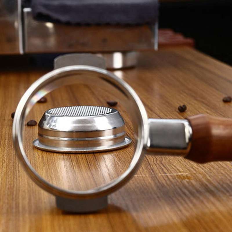58mm Wood Coffee Machine Bottomless Filter Holder for La Marzocco