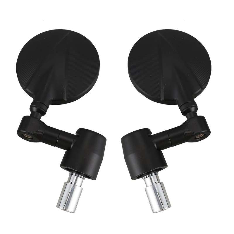 Round Folding Bar End Rear View Side Mirror for Benelli Leoncino 250