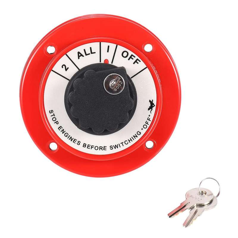 Battery Disconnect Switch Master Isolator Battery Selector Switch