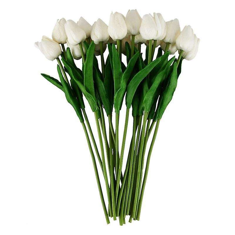 60pcs Tulip Flower Latex Real Touch for Wedding Decor Flower Kc451
