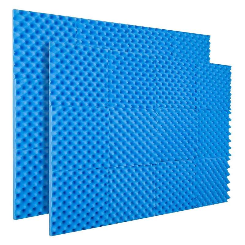 24 Pack Acoustic Foam Panels,2inchx12inchx12 Inch Sound Proof Padding
