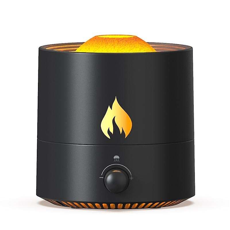 320ml Simulation Flame Essential Oil Diffuser Stress Air Humidifier A