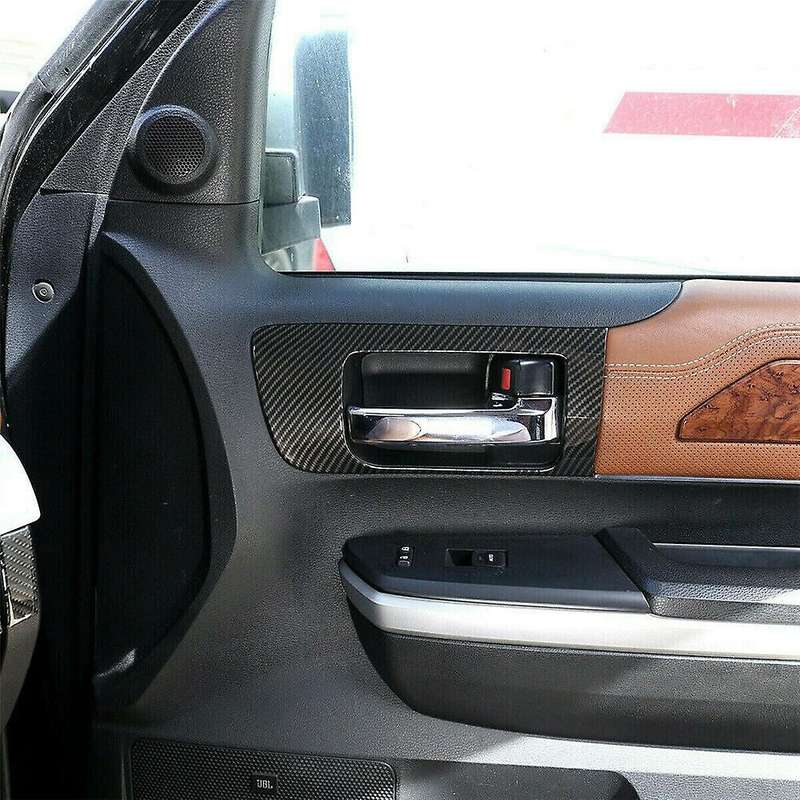 Car Interior Door Handle Frame Trim Cover for Toyota-tundra 2014-2021