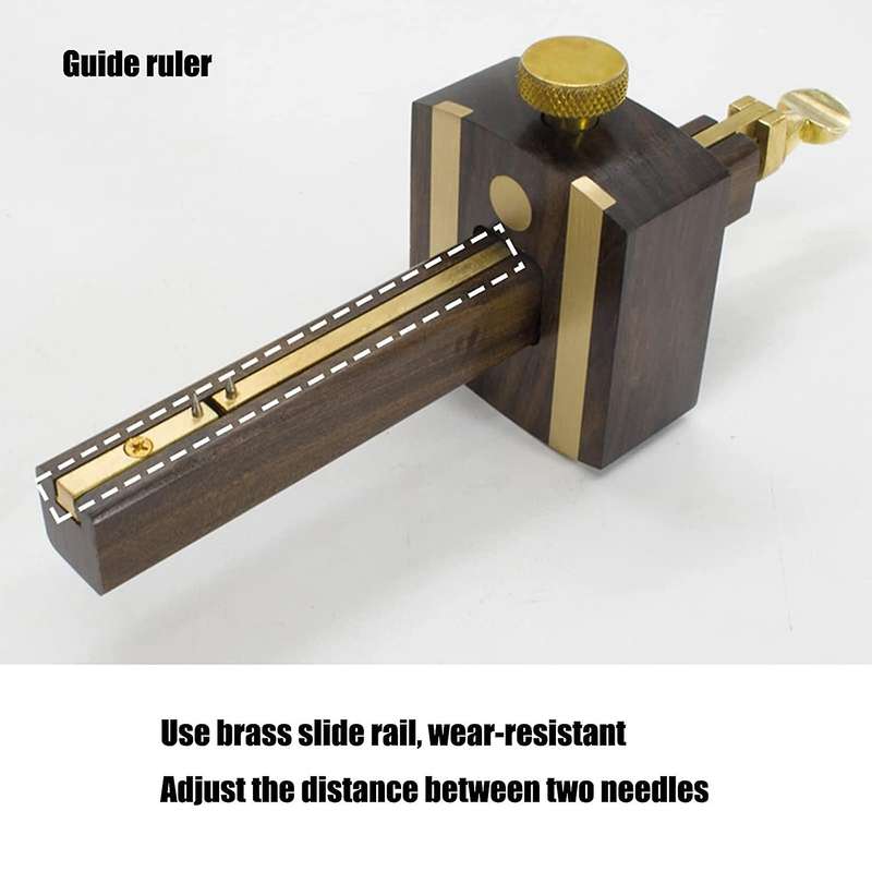 Mortise Gauge - Woodworking Scriber Marking Gauge, Wood Sliding