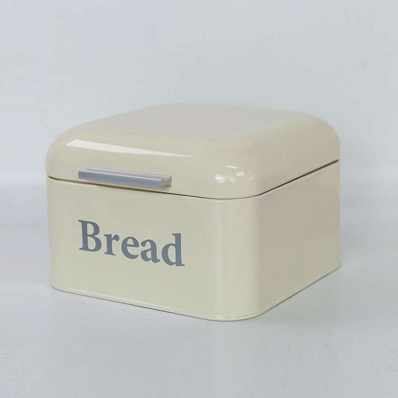 Nordic Ins Style Clamshell Bread Storage Box Cosmetic Off-white