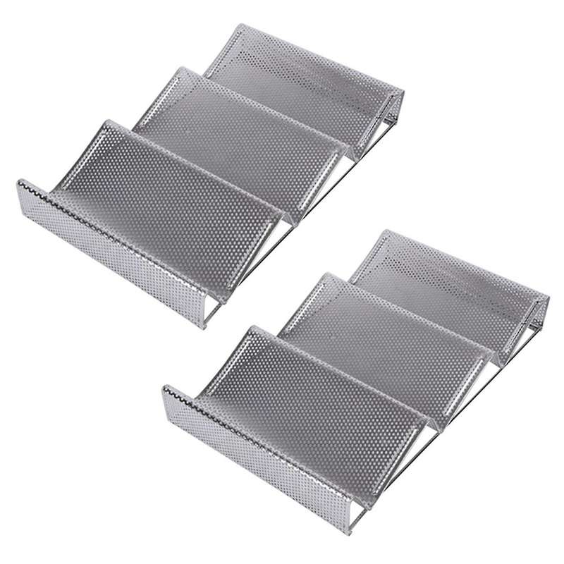 2x 3 Tier Spice Rack Pantry Storage Organizer for Spice Holder