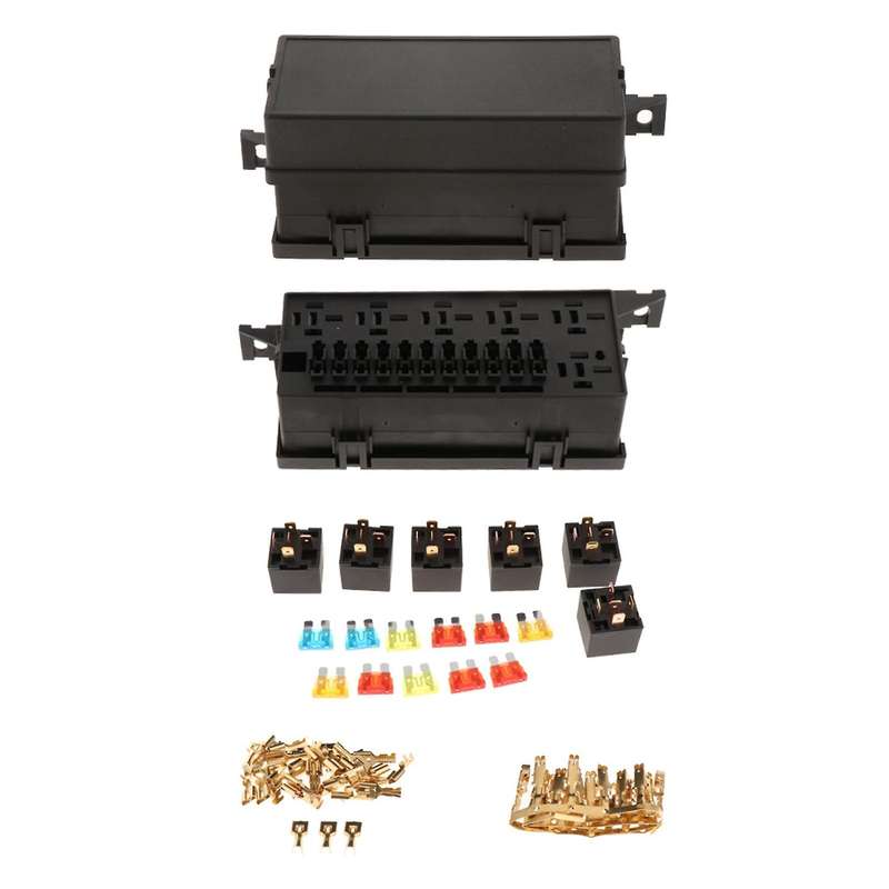 Car 11 Way Fuse Holder Relay Box